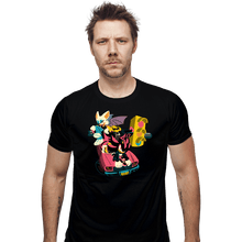 Load image into Gallery viewer, Daily_Deal_Shirts Fitted Shirts, Mens / Small / Black Drag Racin'