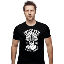 Load image into Gallery viewer, Shirts Fitted Shirts, Mens / Small / Black Infected