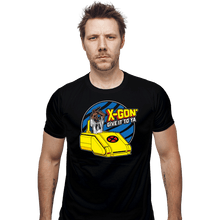 Load image into Gallery viewer, Daily_Deal_Shirts Fitted Shirts, Mens / Small / Black X-Gon' Give It To Ya!
