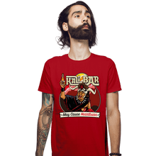 Load image into Gallery viewer, Secret_Shirts Fitted Shirts, Mens / Small / Red Kali Bar