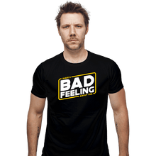 Load image into Gallery viewer, Shirts Fitted Shirts, Mens / Small / Black Bad Feels
