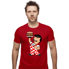 Load image into Gallery viewer, Shirts Fitted Shirts, Mens / Small / Red Big Bob's
