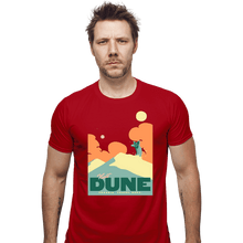 Load image into Gallery viewer, Shirts Fitted Shirts, Mens / Small / Red Visit Dune
