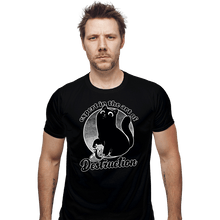 Load image into Gallery viewer, Secret_Shirts Fitted Shirts, Mens / Small / Black Expert In Destruction