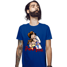 Load image into Gallery viewer, Shirts Fitted Shirts, Mens / Small / Royal Blue Pam & Jim