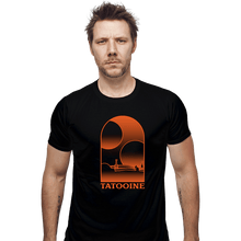 Load image into Gallery viewer, Shirts Fitted Shirts, Mens / Small / Black Tatooine