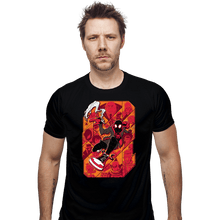 Load image into Gallery viewer, Secret_Shirts Fitted Shirts, Mens / Small / Black Miles Verse