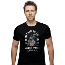 Load image into Gallery viewer, Shirts Fitted Shirts, Mens / Small / Black It Can't Rain All The Time