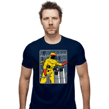 Load image into Gallery viewer, Shirts Fitted Shirts, Mens / Small / Navy A Match Made In Space