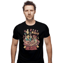 Load image into Gallery viewer, Shirts Fitted Shirts, Mens / Small / Black Heroes Izakaya