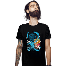 Load image into Gallery viewer, Shirts Fitted Shirts, Mens / Small / Black Gohan