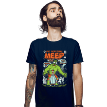 Load image into Gallery viewer, Secret_Shirts Fitted Shirts, Mens / Small / Navy The Incredible Meep