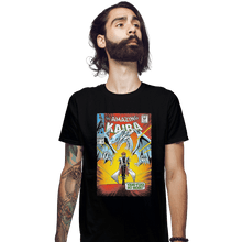 Load image into Gallery viewer, Shirts Fitted Shirts, Mens / Small / Black The Amazing Kaiba