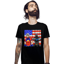 Load image into Gallery viewer, Secret_Shirts Fitted Shirts, Mens / Small / Black Time To Rock!