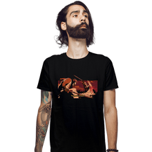 Load image into Gallery viewer, Daily_Deal_Shirts Fitted Shirts, Mens / Small / Black Tis' But A Scratch