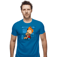 Load image into Gallery viewer, Shirts Fitted Shirts, Mens / Small / Sapphire Seymour And Philip