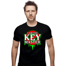 Load image into Gallery viewer, Daily_Deal_Shirts Fitted Shirts, Mens / Small / Black The Keymaster
