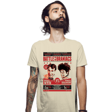 Load image into Gallery viewer, Daily_Deal_Shirts Fitted Shirts, Mens / Small / Sand Battle Of The Braniacs