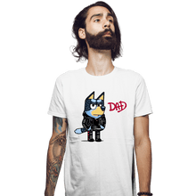 Load image into Gallery viewer, Daily_Deal_Shirts Fitted Shirts, Mens / Small / White Dad Album