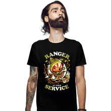 Load image into Gallery viewer, Daily_Deal_Shirts Fitted Shirts, Mens / Small / Black Ranger's Call