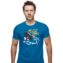 Load image into Gallery viewer, Shirts Fitted Shirts, Mens / Small / Sapphire Bullet Chill Summer