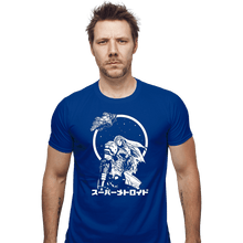 Load image into Gallery viewer, Secret_Shirts Fitted Shirts, Mens / Small / Royal Blue The Interstellar Bounty Hunter
