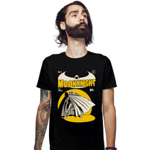 Load image into Gallery viewer, Daily_Deal_Shirts Fitted Shirts, Mens / Small / Black Moon Knight Comics