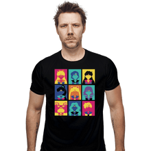 Load image into Gallery viewer, Shirts Fitted Shirts, Mens / Small / Black Sailor Pop