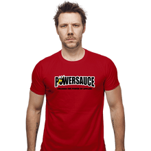 Load image into Gallery viewer, Secret_Shirts Fitted Shirts, Mens / Small / Red Powersauce