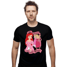 Load image into Gallery viewer, Shirts Fitted Shirts, Mens / Small / Black Mean Princesses
