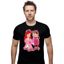 Load image into Gallery viewer, Shirts Fitted Shirts, Mens / Small / Black Mean Princesses