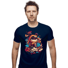 Load image into Gallery viewer, Secret_Shirts Fitted Shirts, Mens / Small / Navy Snack Time!!