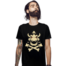 Load image into Gallery viewer, Daily_Deal_Shirts Fitted Shirts, Mens / Small / Black Tenacious B