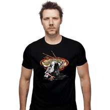 Load image into Gallery viewer, Secret_Shirts Fitted Shirts, Mens / Small / Black Scary Bowl