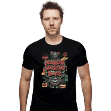 Load image into Gallery viewer, Daily_Deal_Shirts Fitted Shirts, Mens / Small / Black Monsters, Dungeons & Dice