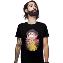 Load image into Gallery viewer, Shirts Fitted Shirts, Mens / Small / Black Steven and the Infinity Gems