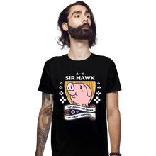 Load image into Gallery viewer, Shirts Fitted Shirts, Mens / Small / Black Sir Hawk