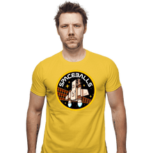 Load image into Gallery viewer, Daily_Deal_Shirts Fitted Shirts, Mens / Small / Daisy Vintage Spaceballs