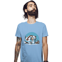 Load image into Gallery viewer, Secret_Shirts Fitted Shirts, Mens / Small / Powder Blue Snow Bender