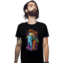 Load image into Gallery viewer, Shirts Fitted Shirts, Mens / Small / Black Samus Jojo
