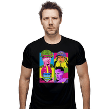 Load image into Gallery viewer, Shirts Fitted Shirts, Mens / Small / Black Run Forrest Run