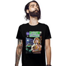 Load image into Gallery viewer, Shirts Fitted Shirts, Mens / Small / Black Sewer Thing