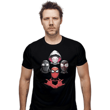 Load image into Gallery viewer, Shirts Fitted Shirts, Mens / Small / Black Arachnid Rhapsody