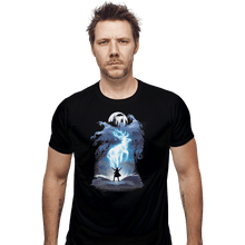 Load image into Gallery viewer, Shirts Fitted Shirts, Mens / Small / Black The 3rd Book Of Magic