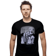 Load image into Gallery viewer, Shirts Fitted Shirts, Mens / Small / Black Family Portrait
