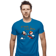 Load image into Gallery viewer, Secret_Shirts Fitted Shirts, Mens / Small / Sapphire Frank & Rum Ham