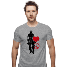 Load image into Gallery viewer, Shirts Fitted Shirts, Mens / Small / Sports Grey Crimson Josuke