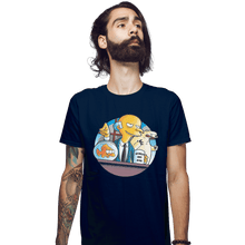 Load image into Gallery viewer, Shirts Fitted Shirts, Mens / Small / Navy World's Best Boss