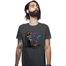 Load image into Gallery viewer, Secret_Shirts Fitted Shirts, Mens / Small / Charcoal The Shining Cartoon