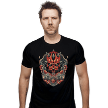 Load image into Gallery viewer, Shirts Fitted Shirts, Mens / Small / Black Emblem Of Rage